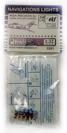 ELF 3201 Навигационные огни, Зеленые, Красные, Прозрачные.