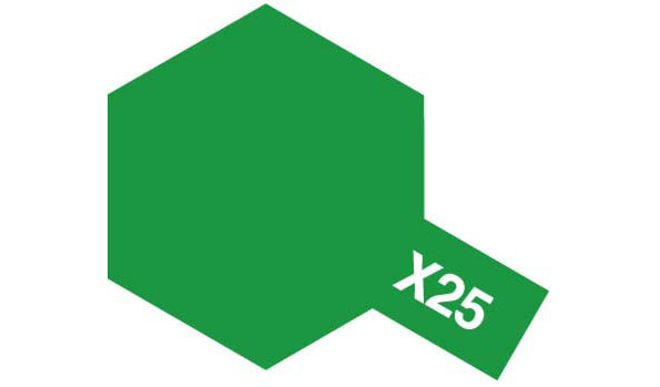 80025 Х-25 Clear Green (Прозрачно-зеленая) краска эмаль