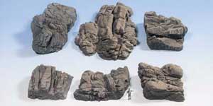 58452 Rock Pieces Sandstone 6 pcs.