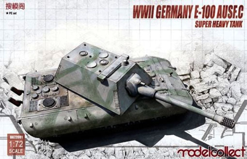 UA72081 E-100 with Krupp Turret