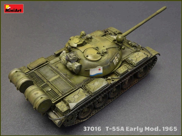 MA37016 1/35 T-55A Ранних выпусков. 1965 г. с Интерьером