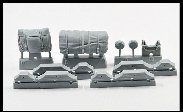 B35149 Набор штатной укладки для Т-54/Т-55 (7 шт)