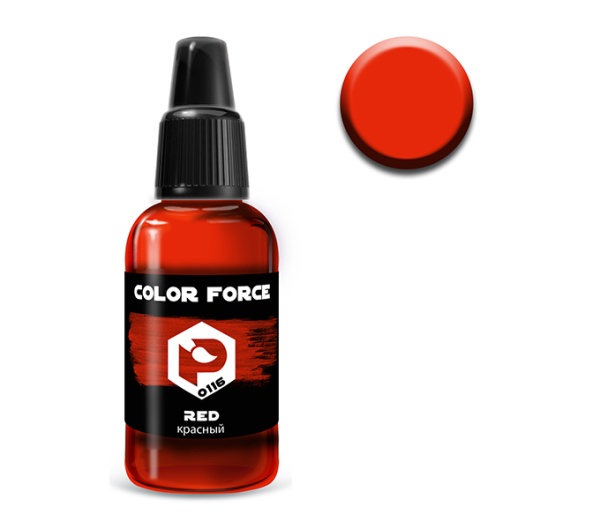 0116 Краска AERO Красный (Red),
