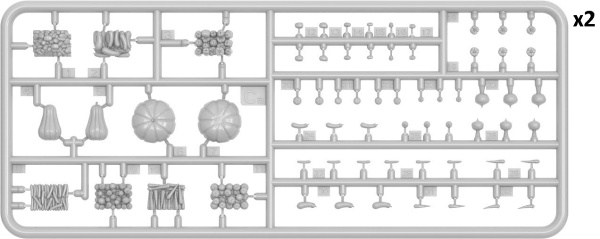 MA35629 Овощи в деревянных ящиках