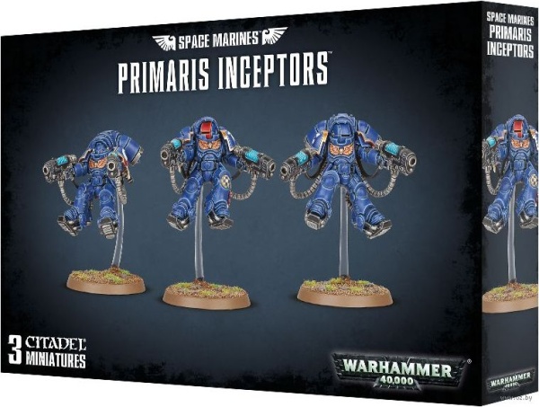48-79 Набор: "Внедрители Примарис Космодесантников (SPACE MARINES PRIMARIS INCEPTORS)"