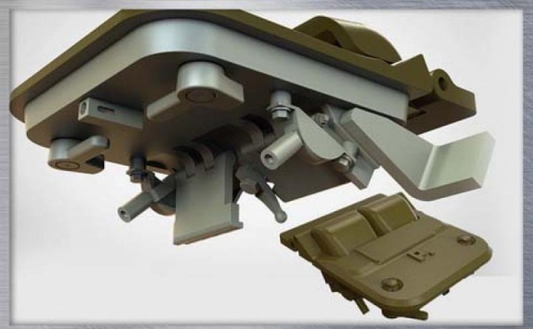 B35181 СУ-100,СУ-85/СУ-85М Люк мехвода 