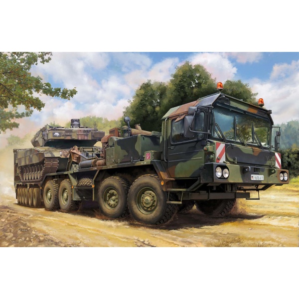 Т07196 1/72 Slt-56 Tractor with 56t Semi Trailer