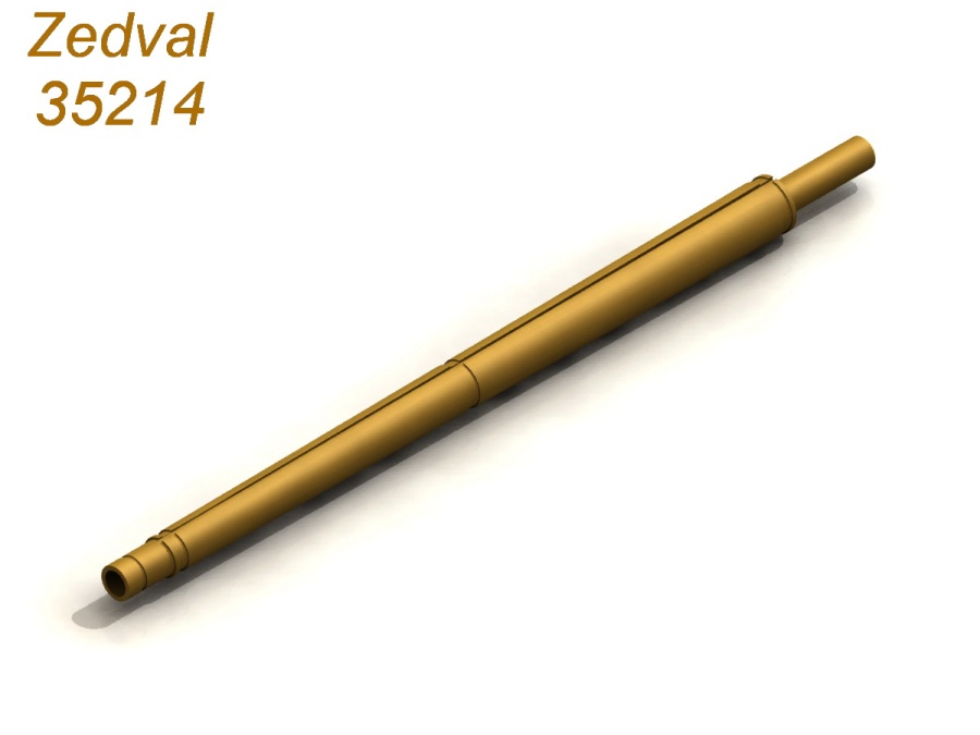 35214 57 мм ствол 2А91 с термокожухом. Для ТБМП Т-15 Армата