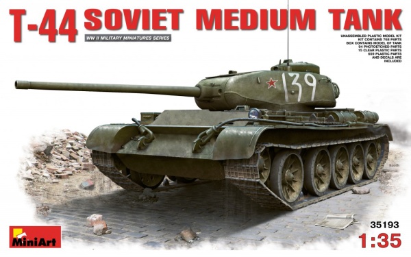 MA35193 1/35 Т-44 Советский средний танк