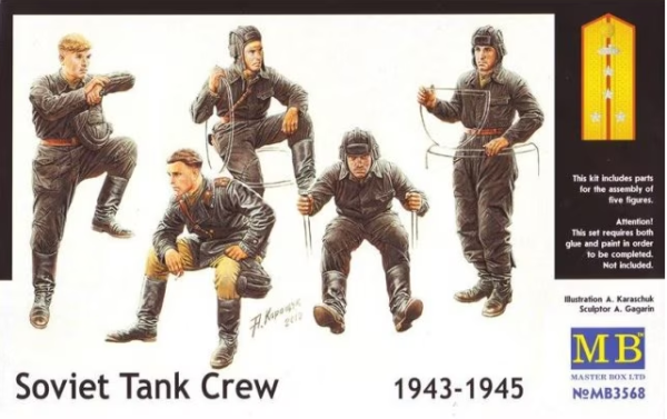 MB3568 Soviet tank crew, 1943-1945