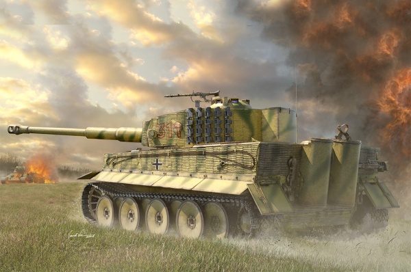 Т00944 1/16 Немецкий танк Pz.Kpfw.VI Ausf.E Sd.Kfz.181 Tiger I (Medium Production)