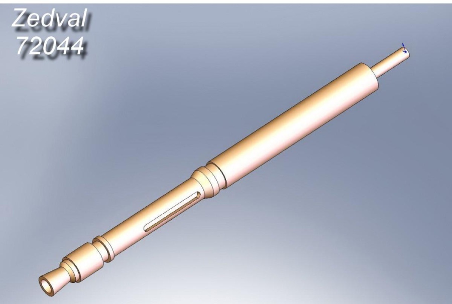 72044 7,9 мм ствол MG.34-T. Танковый вариант пулемета MG.34. Спаренный и курсовой для установок Kuge