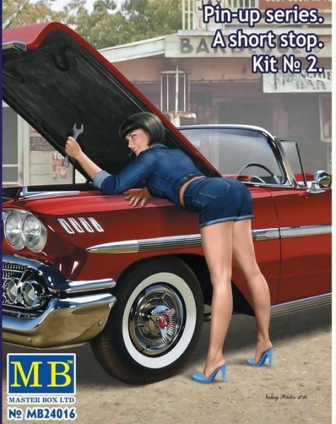 MB24016 Фигуры, Серия Пин-ап. Краткая остановка. Набор № 2