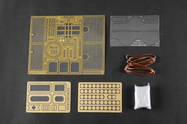 Т00944 1/16 Немецкий танк Pz.Kpfw.VI Ausf.E Sd.Kfz.181 Tiger I (Medium Production)