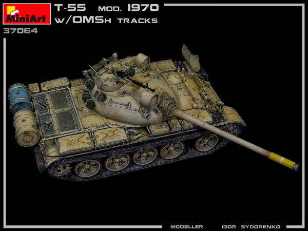 MA37064 1/35 Танк Т-55 мод. 1970 г. с траками ОМШ