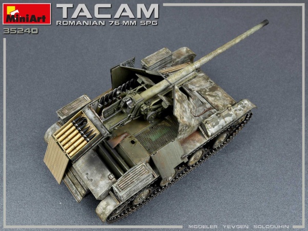 MA35240 1/35 Румынская 76-mm САУ "Такам" Т-60 с интерьером