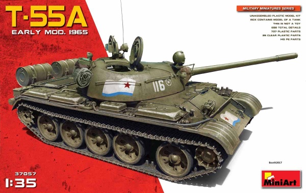 MA37057 1/35 Т-55А 1965 г ранних выпусков