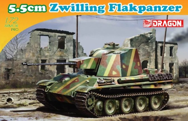 7488 1/72 5.5cm Zwilling Flakpanzer 7488 1/72 5.5cm Zwilling Flakpanzer