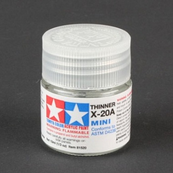81520 X-20A Acrylic Thinner (Растворительдля акрил.красок 10мл)
