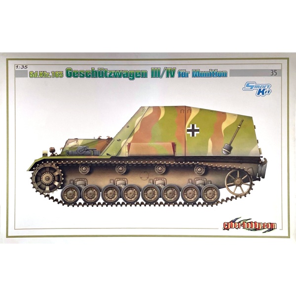 6151 1/35 Sd.Kfz.165 Geschutzwagen III/IV fur Munition 6151 1/35 Sd.Kfz.165 Geschutzwagen III/IV fur Munition