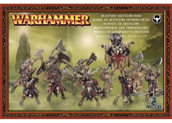 81-10 Warhammer Beastmen Bestigor Herd 