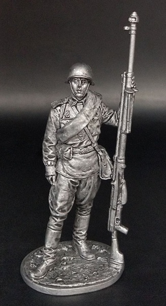 WW2-63 Гв. ефрейтор - наводчик противотанкового ружья (ПТРС), 1943г. СССР