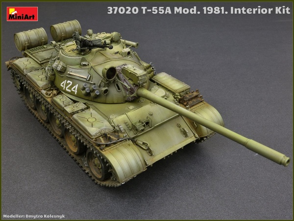 MA37020 1/35 T-55A Mod. 1981 с Интерьером