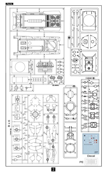 UA72151 Fist of War German WWII E-100 Super Heavy Tank with 380mm