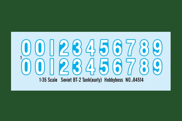 84514 1/35 Советский танк BT-2 Tank(early) 