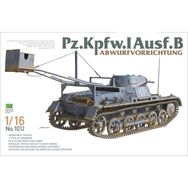 ТА1012 1/16 Pz.Kpfw.I Ausf.B