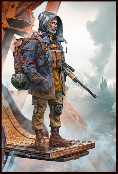 MB35213 Фигуры, «Постапокалиптика. Битва в пустыне. Клан Черепа - Дальний Рейд. Набор №1. Старый