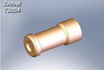 72004 Система 902А/Б "Туча" (заряженная).  Для современной Советской БТТ (в комплекте 6 мортир)