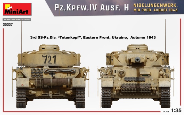 MA35337 "Pz.Kpfw.IV Ausf. H Nibelungenwerk. Mid Prod. (August 1943)" 