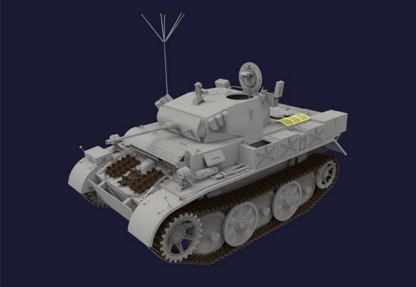 MC16003 1/16  Panzerkampfwagen II Ausf.L “Luchs” (Sdkfz.123) Light Reconnaissance Tank