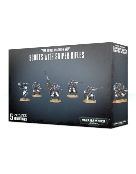 48-29 Набор "Скауты космического десанта со снайперскими винтовками"(SPAC