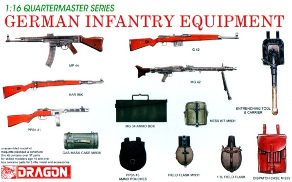 3824 German infantry equipment