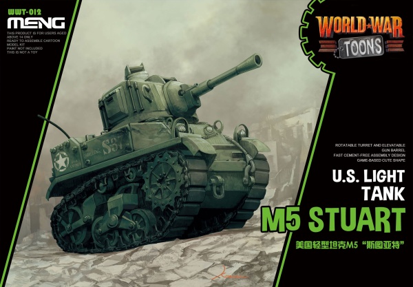 WWT-012 U/S/ Light Tank M5 M5 Stuart