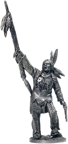 WW-30 Индеец с копьем