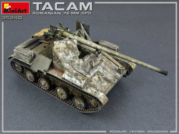 MA35240 1/35 Румынская 76-mm САУ "Такам" Т-60 с интерьером