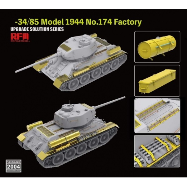 RM-2004 The Upgrade solution for Тип-34/85 Model 1944 No.174 Factory