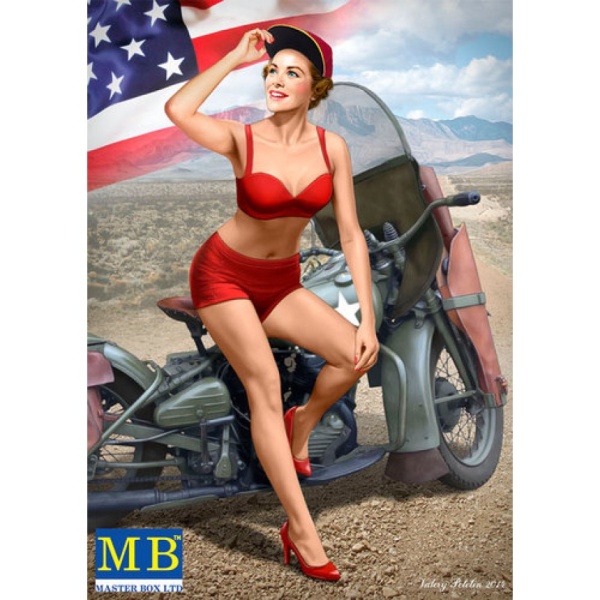 MB24001 Pin-up series,Kit No.1. Marylin