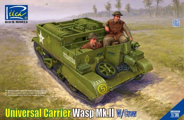 RV35036 1/35 Universal Carrier Wasp Mk.II with crew