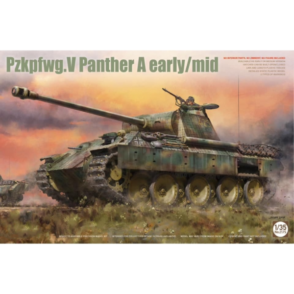 ТА2175 1/35 Pzkpfwg.V Panther A early/mid