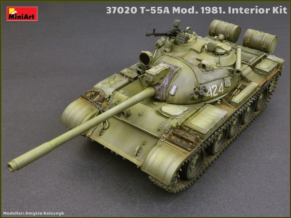 MA37020 1/35 T-55A Mod. 1981 с Интерьером