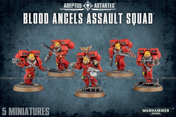 41-18 Набор "Штурмовой отряд Кровавых Ангелов