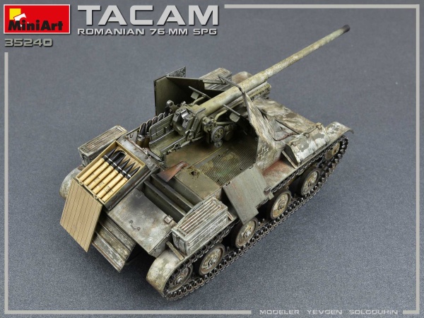 MA35240 1/35 Румынская 76-mm САУ "Такам" Т-60 с интерьером
