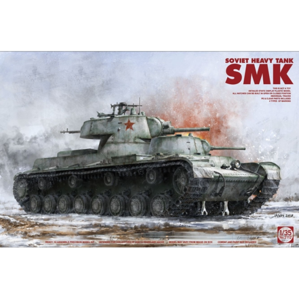 ТА2112 1/35 Soviet Heavy Tank SMK