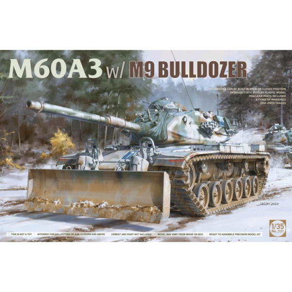ТА2137 1/35 Танк M60A3 w/M9 BULLDOZER