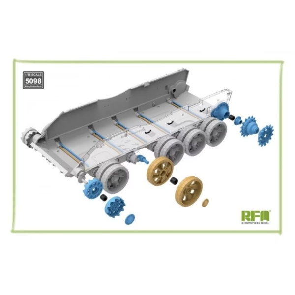 RM-5098 1/35 Tип-55A Medium Tank Mod.1981