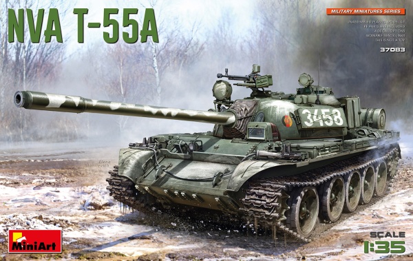 MA37083 Танк NVA T-55A